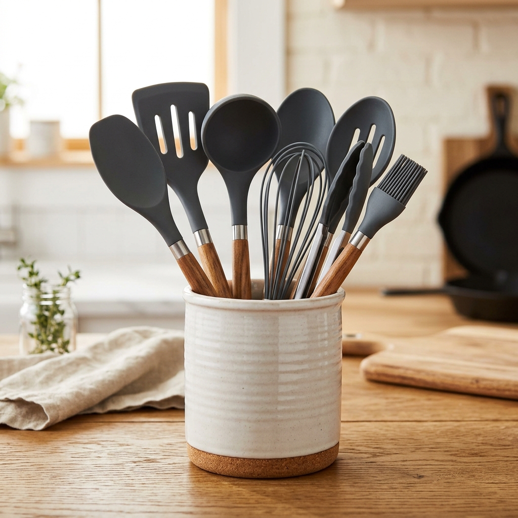 Silicone Cooking Utensils Set